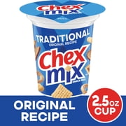 Chex Mix Traditional Original Recipe Snack Mix, Snack Cup, 2.5 oz