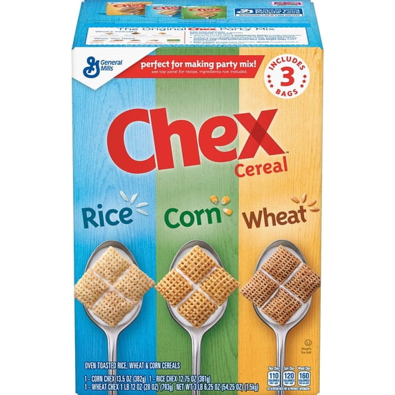 Chex Mix Triple Chex ZS23 Rice, Wheat and Corn, 3 Pound