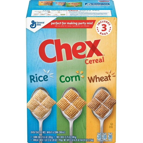 Chex Mix Triple Chex ZS23 Rice, Wheat and Corn, 3 Pound