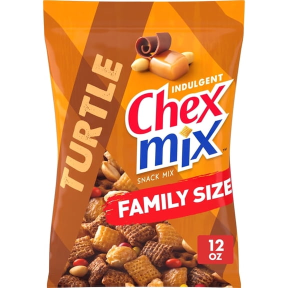 Chex Mix Turtle Snack Mix, 13.5 oz Bag