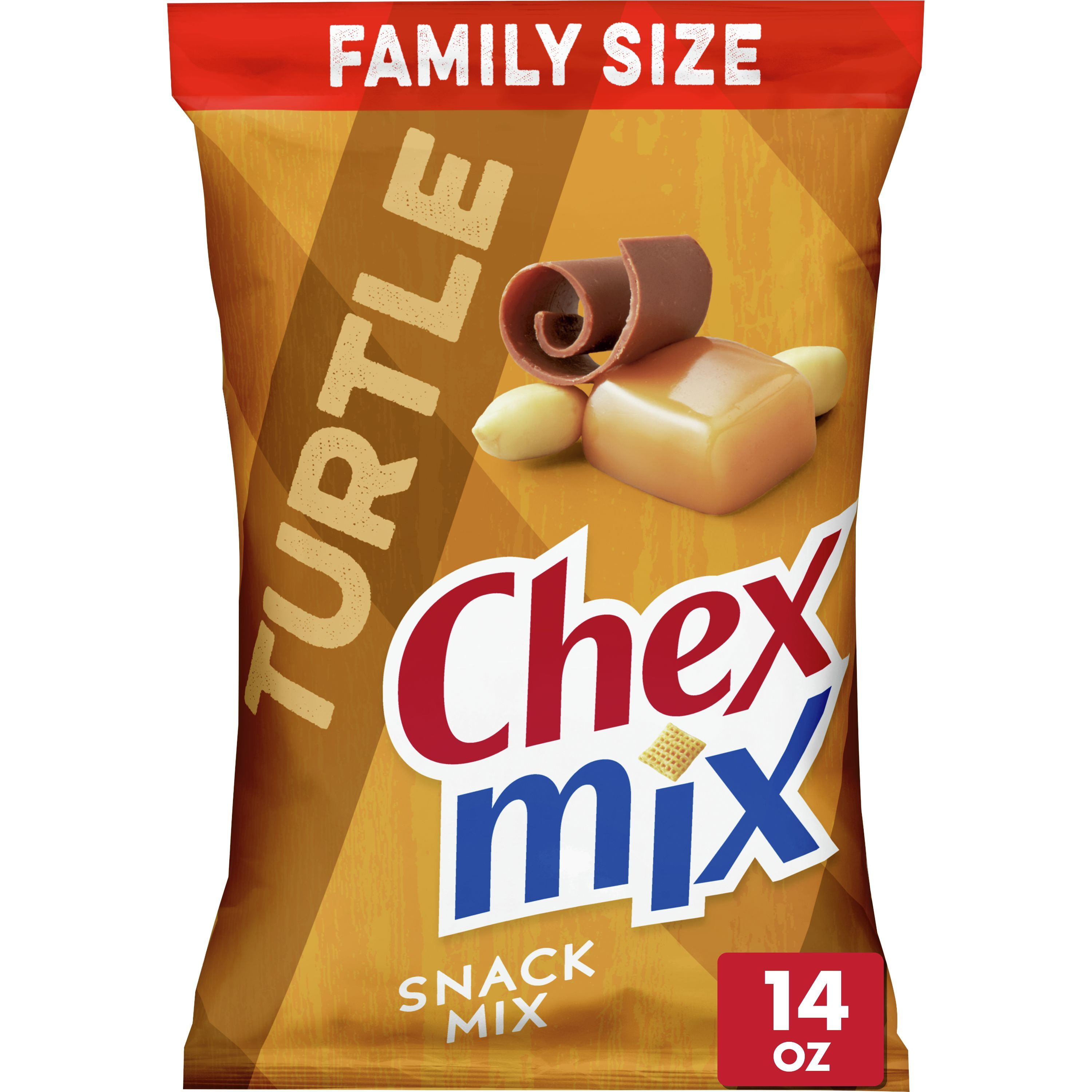 Chex Mix Turtle Snack Mix, 14 oz bag