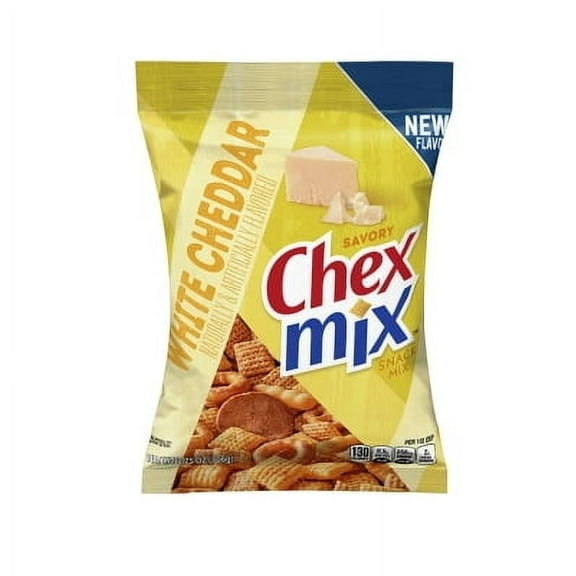 Chex Mix White Cheddar Snack Mix, 3.75 oz