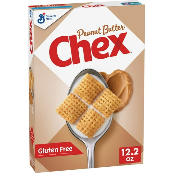 Chex Peanut Butter Gluten-Free Breakfast Cereal - 12.2oz - General Mills - Pack of 2
