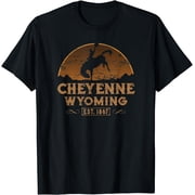 Cheyenne Wyoming WY Rodeo Cowboy Gift Unisex T-Shirt
