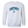 thumbnail image 1 of Cheyney University Wolves Campus Crewneck Sweatshirt, White - Large, 1 of 1