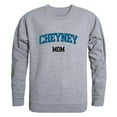 thumbnail image 1 of Cheyney University Wolves Mom Crewneck Sweatshirt, Heather Grey - Extra Large, 1 of 1