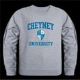 thumbnail image 1 of Cheyney University Wolves Seal Crewneck Sweatshirt, Heather Grey - Small, 1 of 1