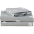 thumbnail image 1 of Chezmoi Collection 3-piece Kids/Teens Sports Baseball Microfiber Sheet Set Gray/White, Twin Size, 1 of 4