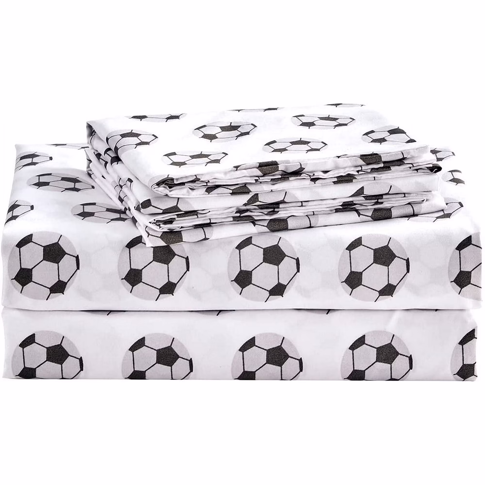 thumbnail image 1 of Chezmoi Collection 3-piece Kids/Teens Sports Soccer Balls Microfiber Sheet Set, Twin XL Size, 1 of 4