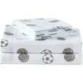 thumbnail image 1 of Chezmoi Collection 4-piece Kids/Teens Sports Baseball Basketball Soccer Football Microfiber Sheet Set, Full Size, 1 of 4