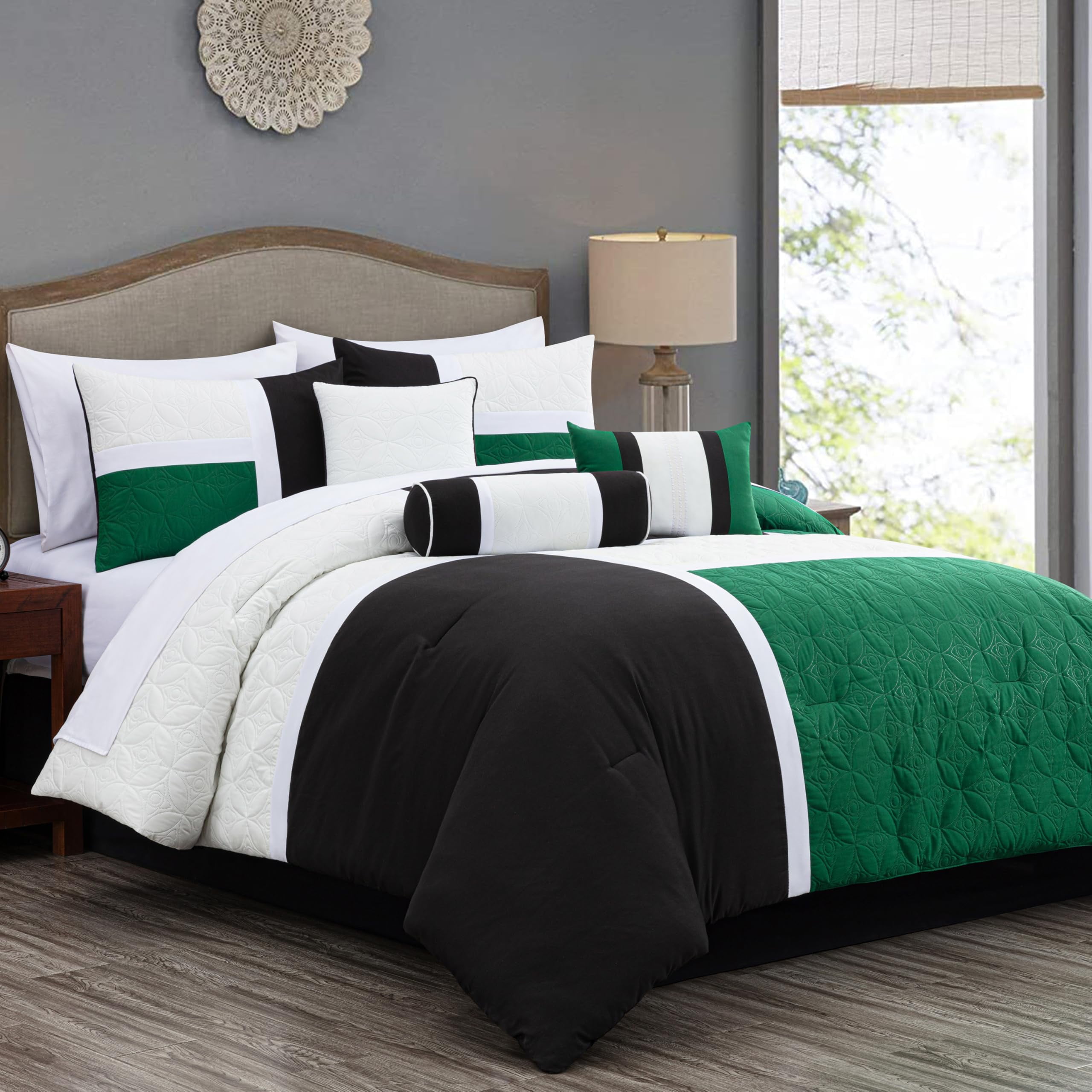 Green/Black/White