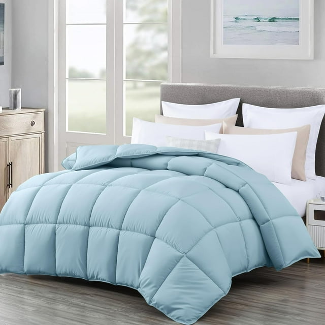 Chezmoi Collection All Season Oversized King Size Down Alternative Comforter Plush Microfiber