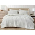 thumbnail image 1 of Chezmoi Collection Breeze 2-Piece 100% Cotton Muslin Twin XL Comforter Set, White Soft Washed Cotton Gauze Comforter, Lightweight Breathable Bedding for All Season, 1 of 9
