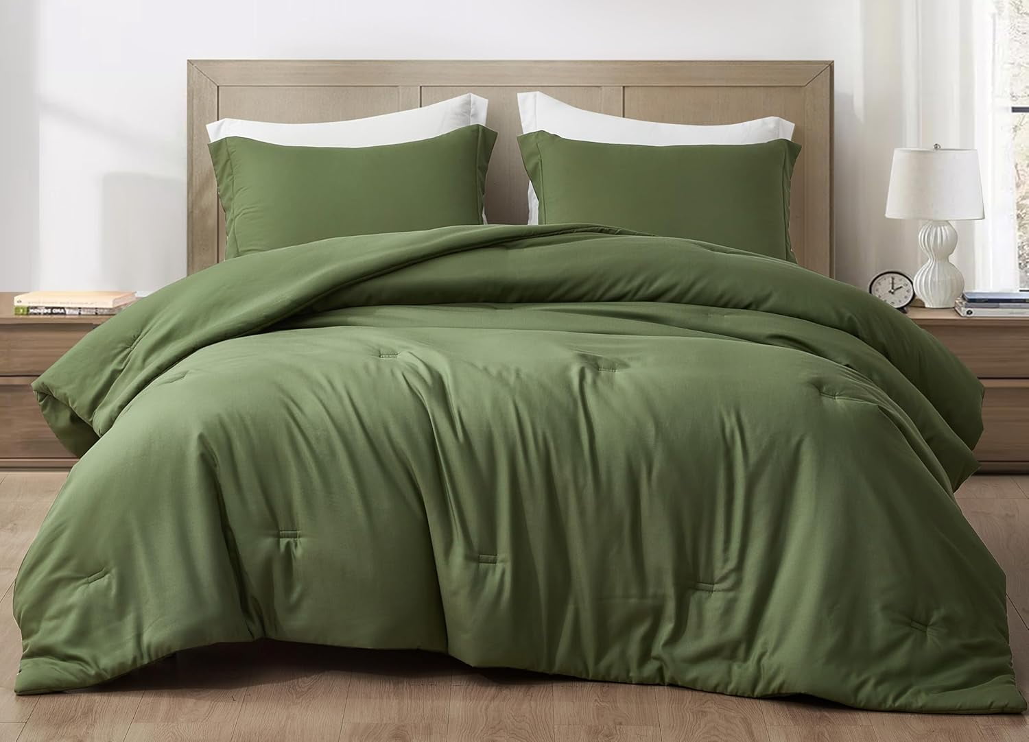 Chezoi Collection Sinclair - Juego De Colcha De 3 Piezas Con Falda Con