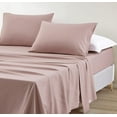 thumbnail image 1 of Chezmoi Collection Extra Soft Bed Sheets Set, Double Brushed Microfiber 14-Inches Deep Pockets, 3-Piece Sheet Set, Twin, Woodrose, 1 of 8