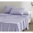 thumbnail image 1 of Chezmoi Collection Extra Soft Bed Sheets Set, Double Brushed Microfiber 14-Inches Deep Pockets, 4-Piece Sheet Set, King, Lavender, 1 of 8