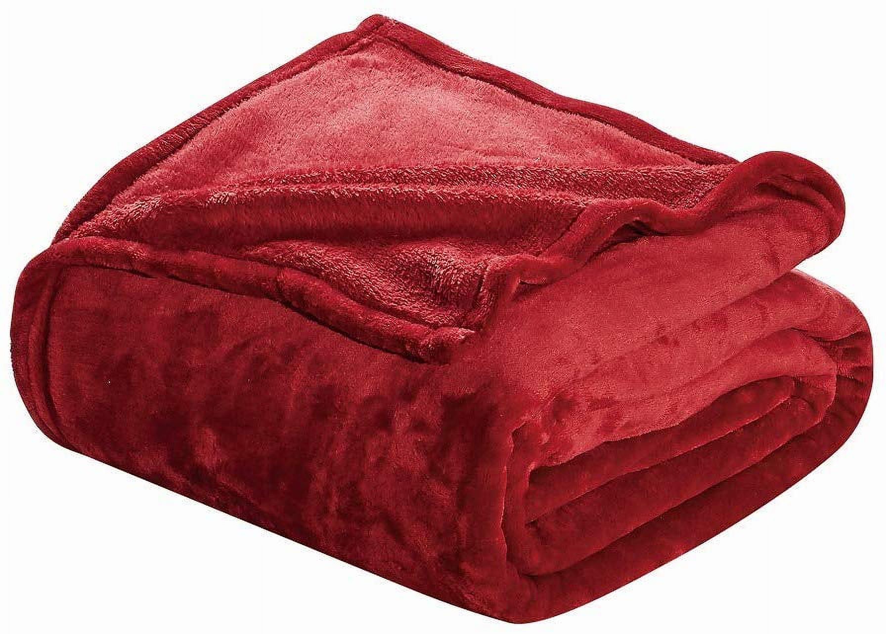 Chezmoi Collection Flannel Fleece Microplush Blanket Super Soft Cozy