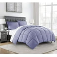 thumbnail image 1 of Chezmoi Collection Lavender Down Alternative Comforter Queen - 3-Piece All Seasons Lightweight Comforter Set - Microfiber Comforter Duvet Insert with Corner Tabs, 1 of 7