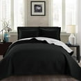 thumbnail image 1 of Chezmoi Collection Mesa 3-piece Oversized Reversible Bedspread Coverlet Set, 1 of 6