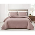 thumbnail image 1 of Chezmoi Collection Octavia 3-Piece Floral Medallion Reversible Cotton Quilt Set, 1 of 8