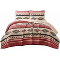 thumbnail image 1 of Chezmoi Collection Prescott 3-Piece Southwestern Multi-Color Cream Quilt Bedspread Set, Queen, 1 of 4