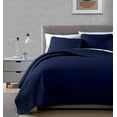thumbnail image 1 of Chezmoi Collection Thea 3-Piece Oversized Bedspread Set, Geometric Quatrefoil Pattern Quilted Coverlet Set, 1 of 10