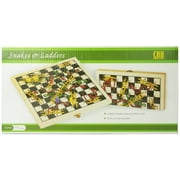 Chh Folding Wooden Snakes & Ladders Game