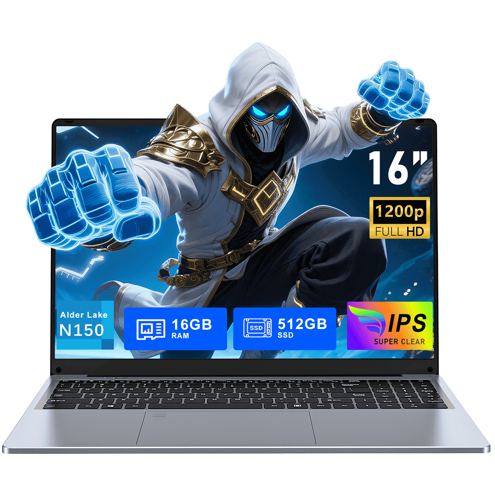 Chheart 16 inch Gaming Laptop, Laptop Computer 2025 Windows 11 Pro