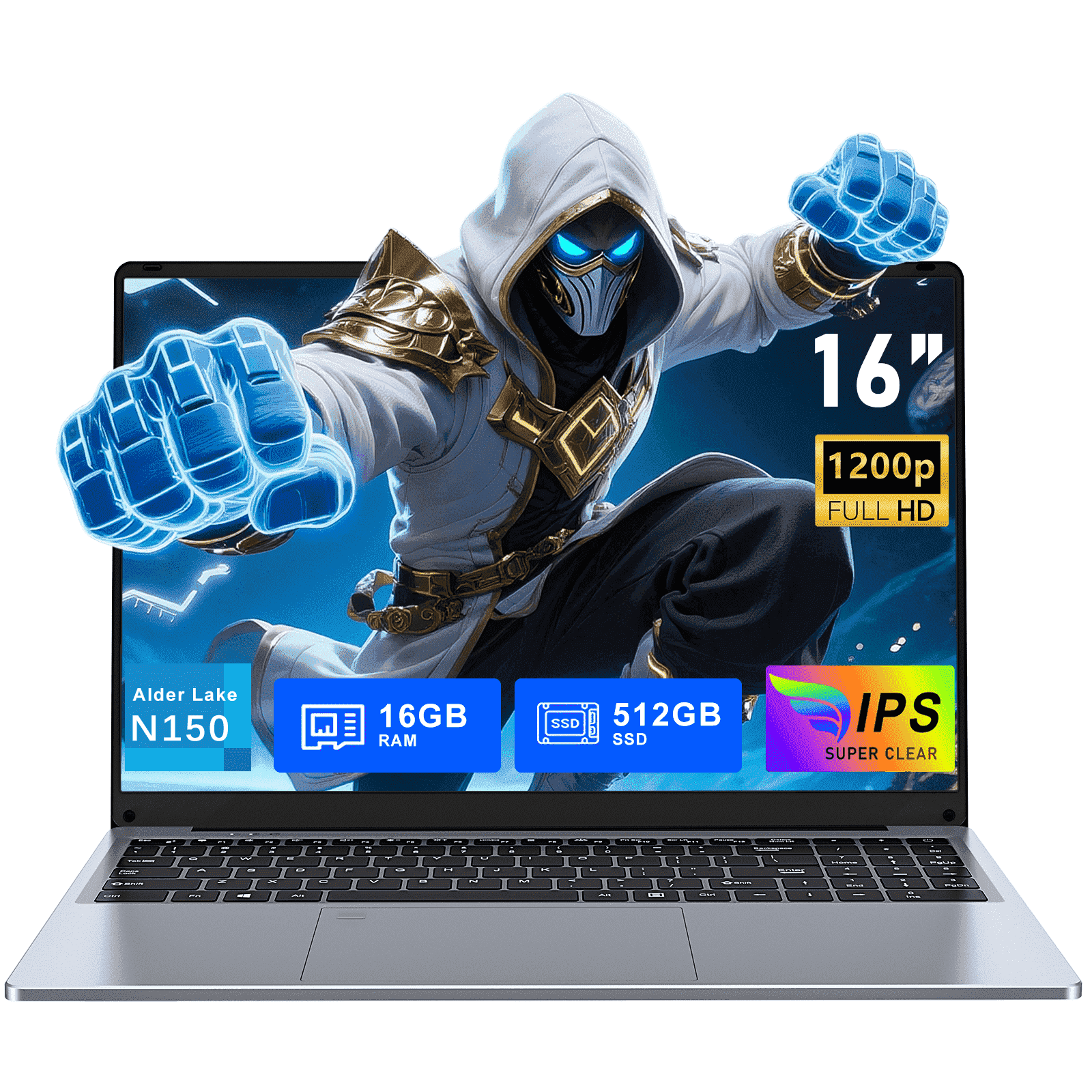 Chheart 16 inch Gaming Laptop, Laptop Computer 2025 Windows 11 Pro