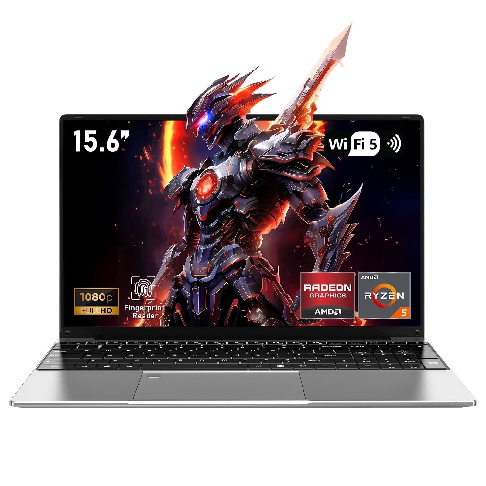 Chheart 2025 Gaming 15.6 Inch FHD Computer Laptop, AMD Ryzen 5 7430U 6C/12T, 16GB, 1TB SSD,AMD Radeon Graphics,1920 * 1080,WiFi 5,BT5.0,Backlit