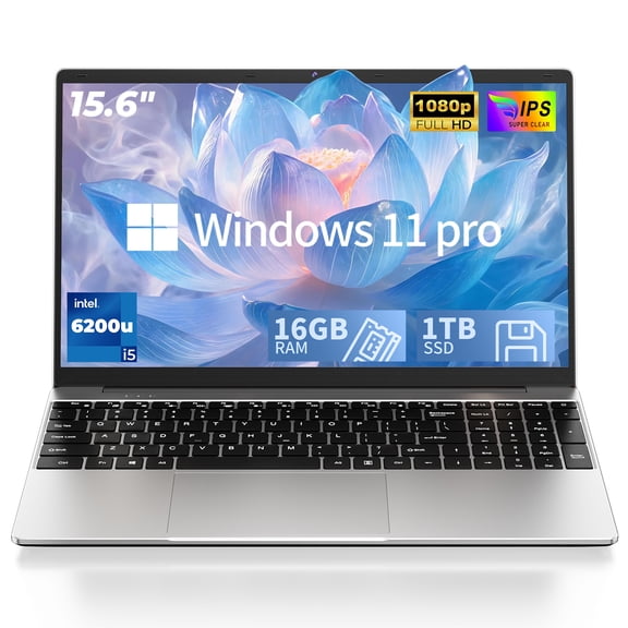 Chheart 2026 New 15.6" Traditional Laptop Computer,Core i5 6200U up to 2.8GHz,16GB,1TB Ssd,1080P Ips,Win 11 Pro,TF Card Slot for Work,Study & Home