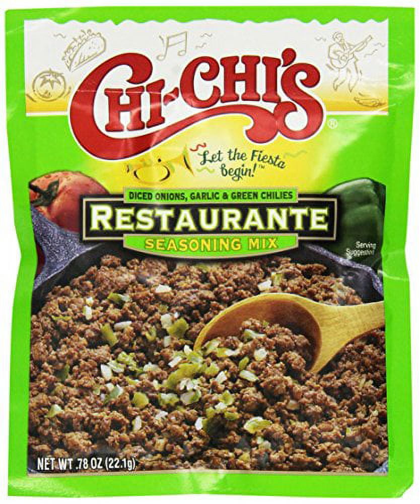 Chi Chi's Fiesta Restaurante Seasoning Mix 0.78 OZ (Pack of 3