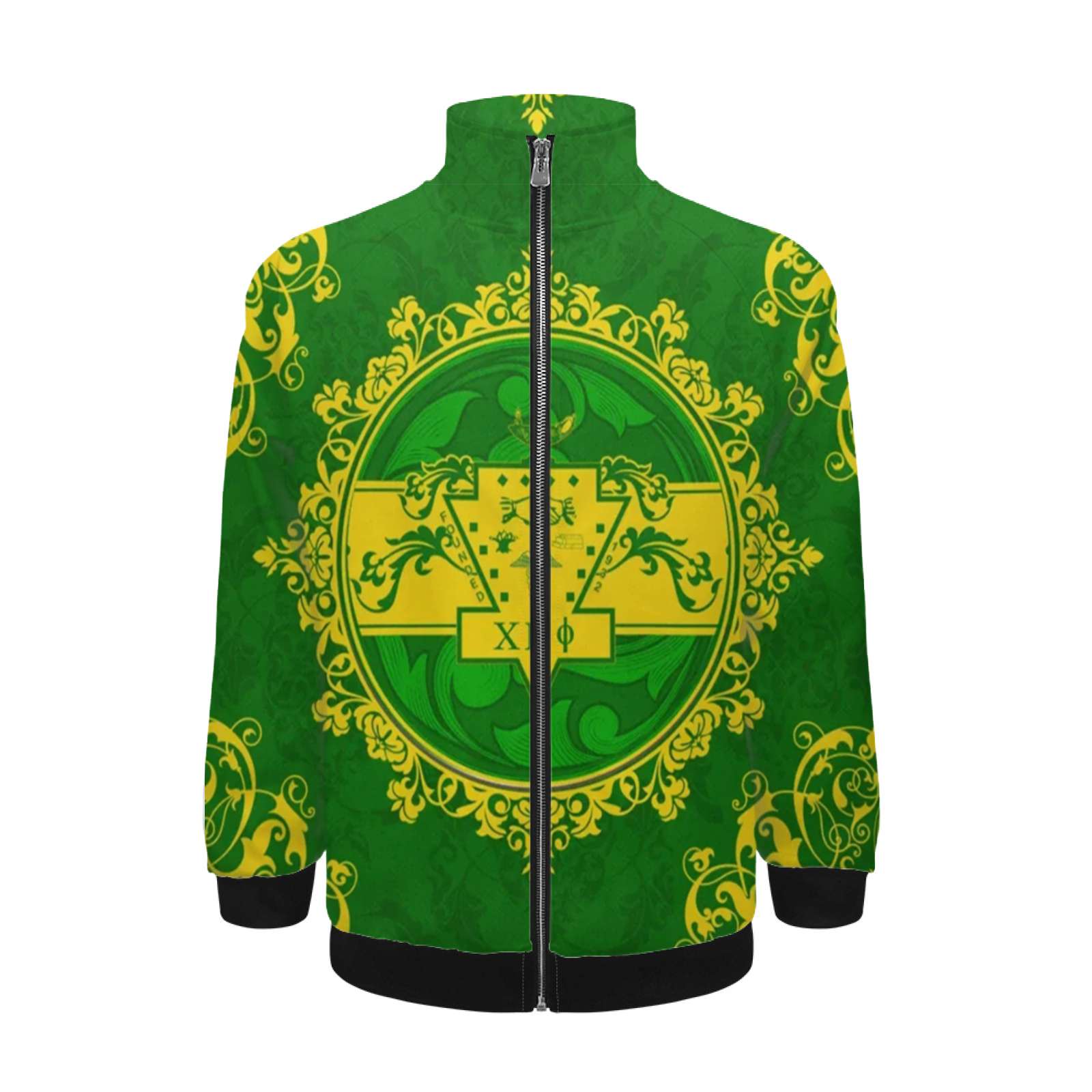 Chi Eta Phi Sorority Pattern Jacket Men's Street Cool Long Sleeves Coat ...