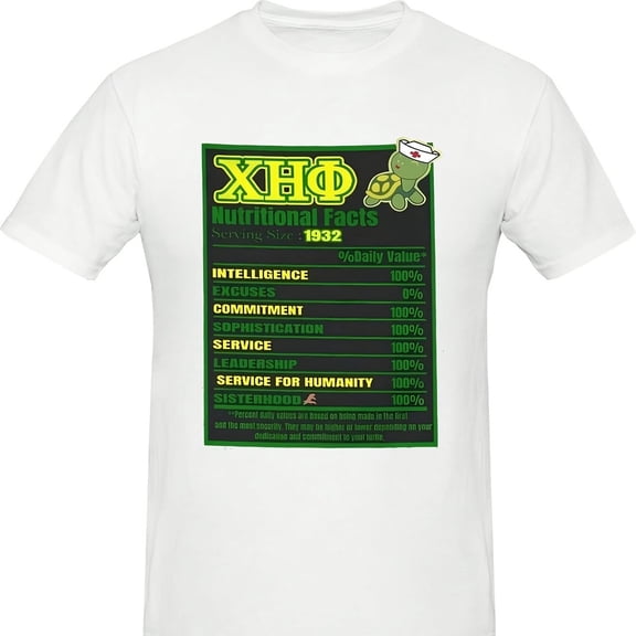 Chi Eta Phi ror Ingredients Cotton - Clic Fit Uni220g High-Quality Pure Cotton T-Shirt W2