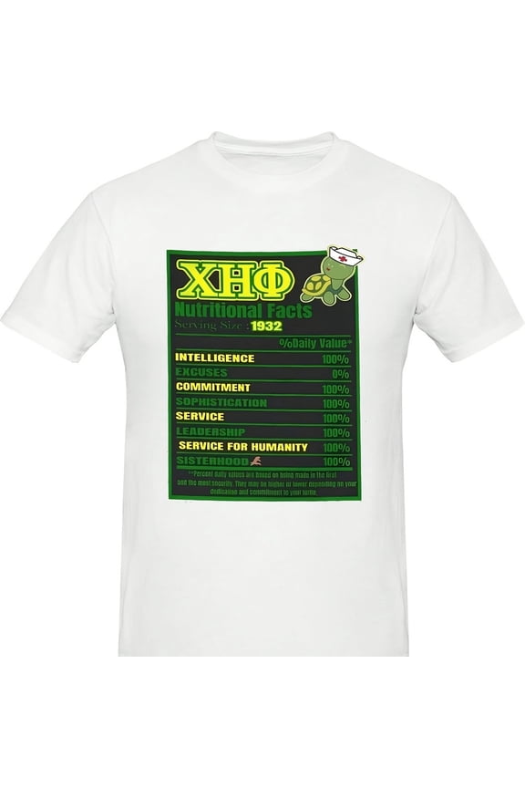 Chi Eta Phi ror Ingredients Cotton - Clic Fit Uni220g High-Quality Pure Cotton T-Shirt W2
