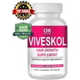 thumbnail image 1 of Chi Nutrition VIVESKOL Hair Growth Supplement, 27 Hair Skin Nails Vitamins & Biotin, 60 Capsules, 1 of 7
