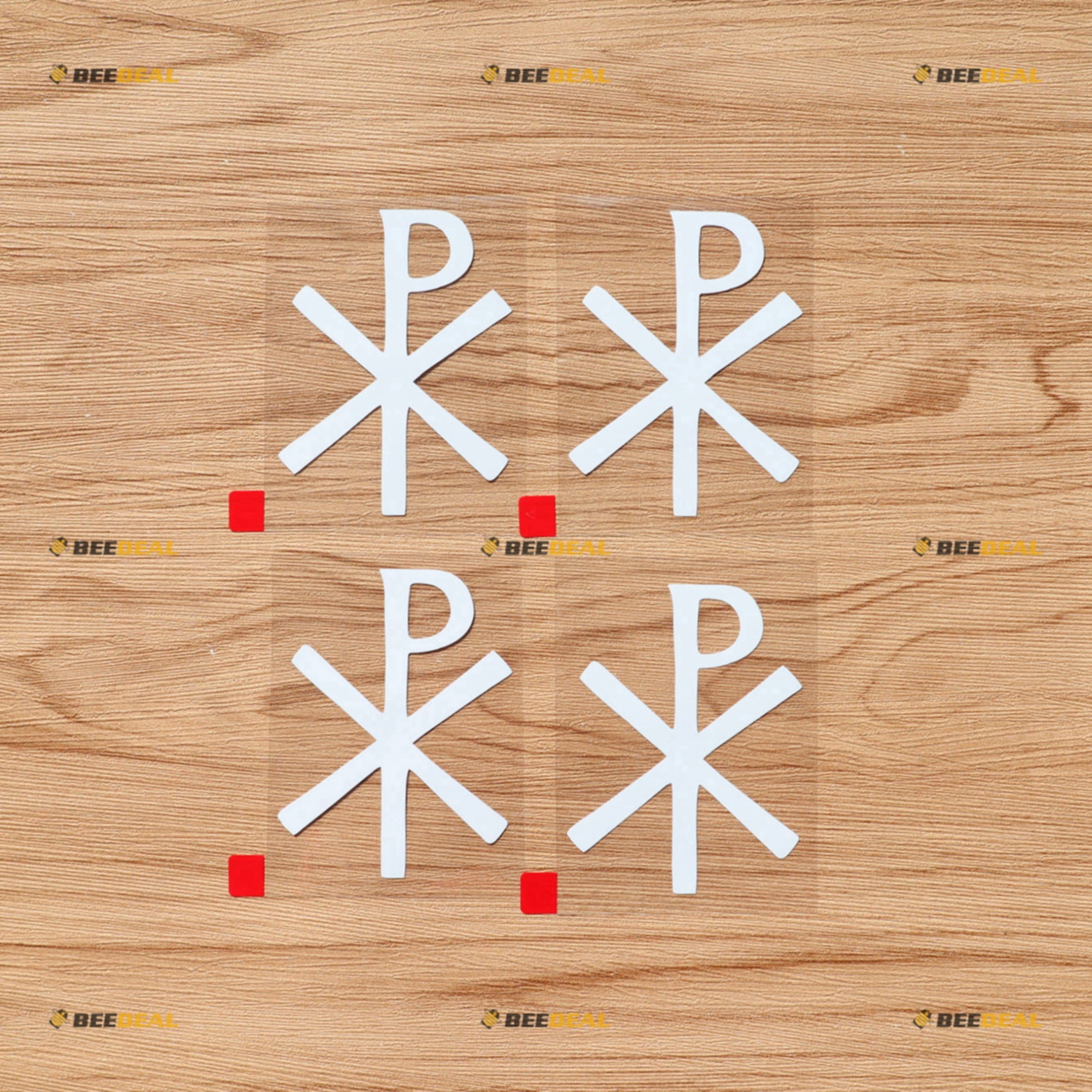 Chi Rho Christogram Decal Sticker Vinyl Jesus Christ Chrismon Sigla - 4 ...