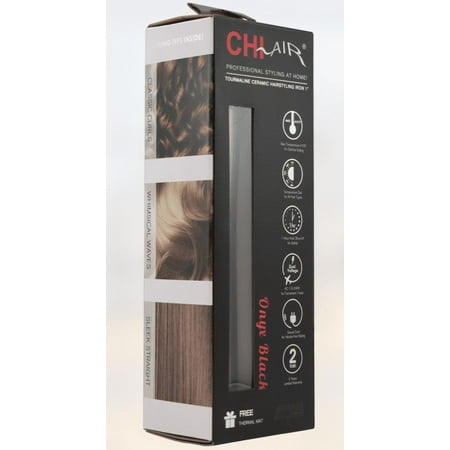 Chi Tourmaline Ceramic Hair Straightening Flat Iron, 1"