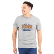 Chi Town Chicago Windy City Pride IL Mens Graphic T Shirt Tees Brisco Brands M
