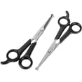 thumbnail image 1 of Chi-buy Dog Grooming Scissors Set Stainless Steel Dog Eye scissors kit for Dogs & Cats grooming , with Safety Round Tips Professional Home pet grooming Tool, 1 of 5