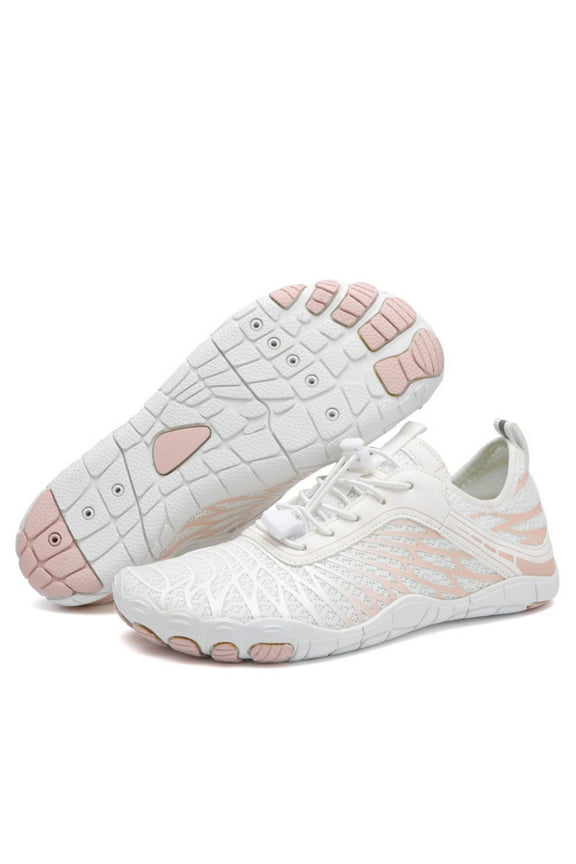 Hiking Barefoot Shoes for Women Men Breathable & Non-Slip Athletic Footwear Wide Toe Water Shoes,Designed for Walking,Running&Swimming