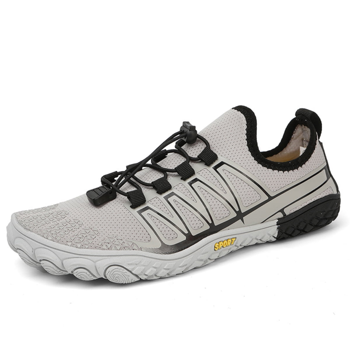 ChiVerve Hiking Barefoot Shoes for Women Men Breathable & Non-Slip Athletic Footwear Wide Toe Water Shoes,Designed for Walking,Running&Swimming