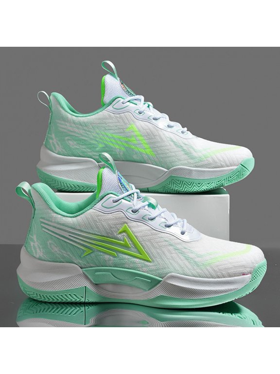 Mens Basketball Shoes Breathable Indoor Athletic Shoes Youth Outdoor Fashion Sneakers Comfortable Basketball Shoes for Boys