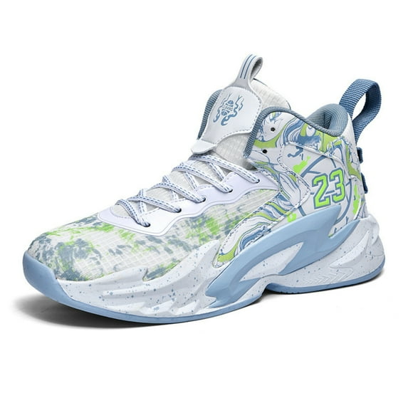 ChiVerve Mens Basketball Shoes Fashion Non-Slip Lightweight Breathable Outdoor Sneakers Cushioning Workout Shoes for Running Walking Sports Training