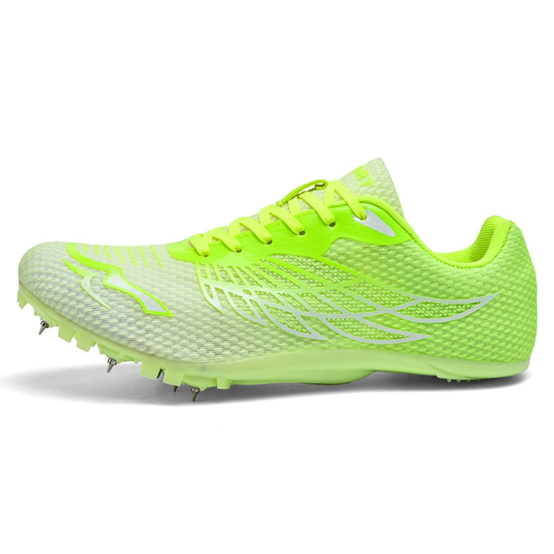 ChiVerve Track and Field Shoes for Men Women 8 Spikes Boys and Girls Kids Running Racing Shoes