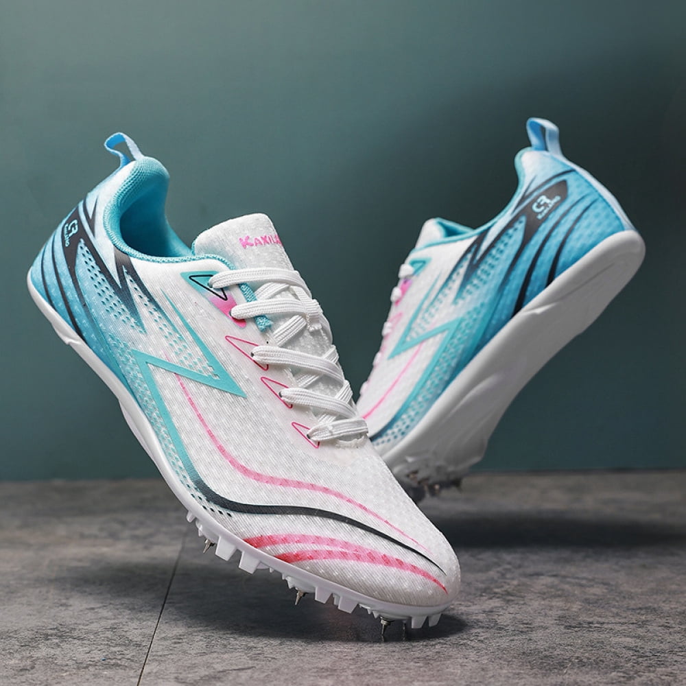 ChiVerve Track and Field Shoes for Men Women 8 Spikes Boys and Girls Kids Running Racing Shoes