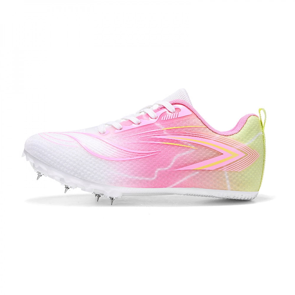 ChiVerve Track and Field Shoes for Men Women 8 Spikes Boys and Girls Kids Running Racing Shoes