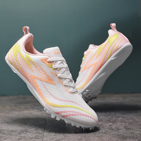 ChiVerve Track and Field Shoes for Men Women 8 Spikes Boys and Girls Kids Running Racing Shoes