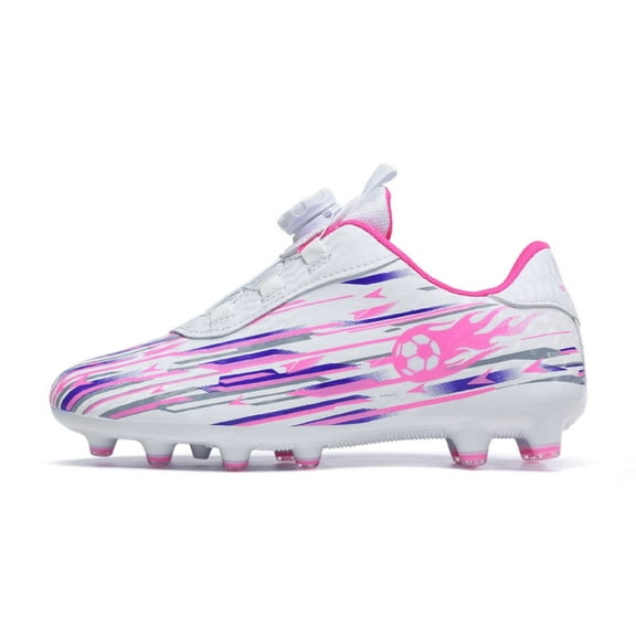 ChiVerve Unisex-Child Baseball Cleats Kids Softball Shoes Football Cleats for Boys Girls Soccer Shoes Little Children Big Youth Sneakers Easy to Wear Sports Footwear AG TF