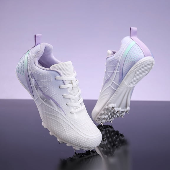 ChiVerve Track and Field Shoes for Men Women 7 Spikes Boys and Girls Kids Running Racing Shoes